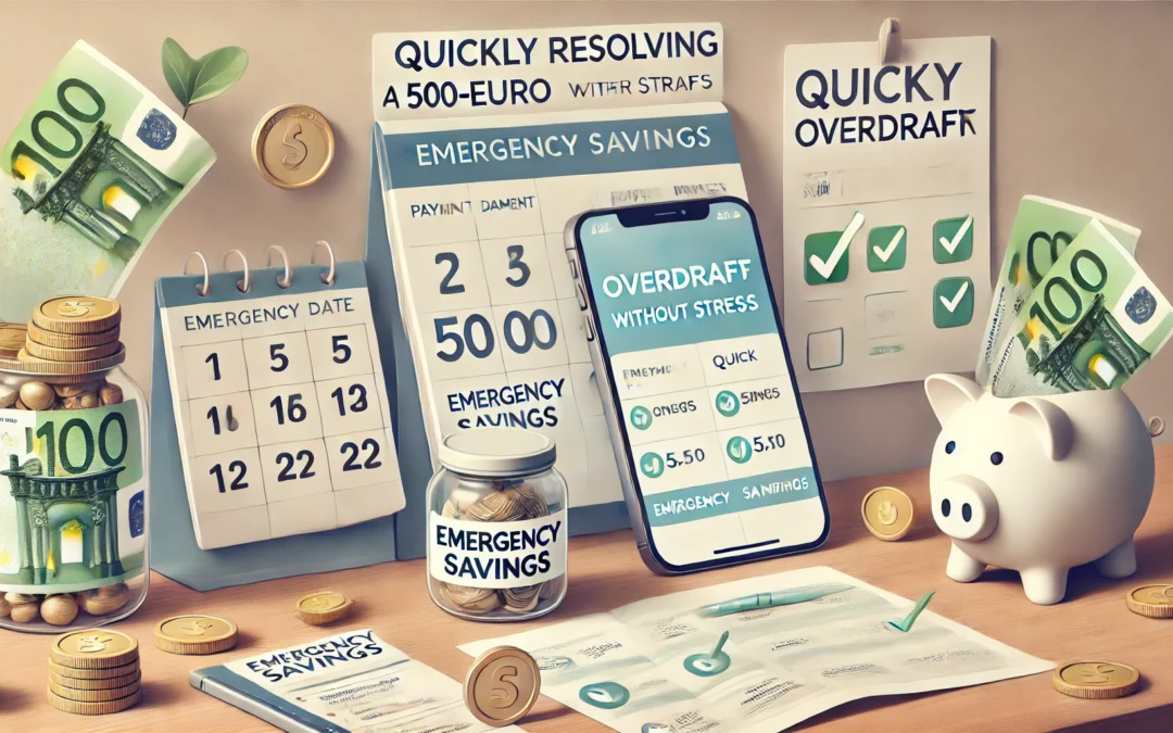 Combler un Découvert de 500 Euros : Comment Le Faire Rapidement et Sans Tracas